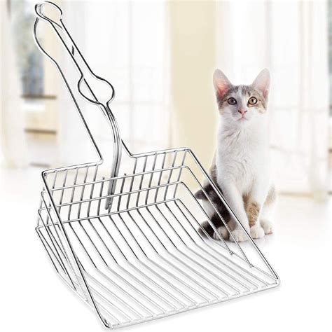 metal cat box scooper|best metal cat litter scoops.